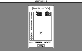 Cheetah atari screenshot
